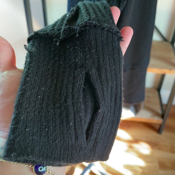 Free People | Black North Shore Thermal | S - Picture 9 of 16